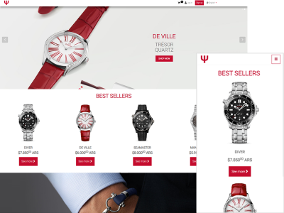 Plantilla Red Shop
