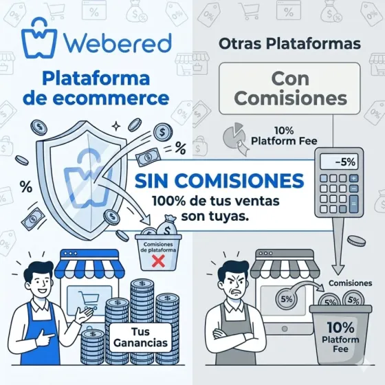 Plataforma ecommerce sin comisiones