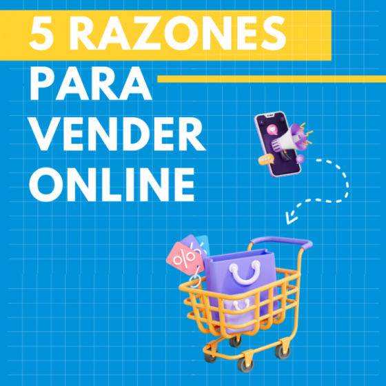 5 razones para vender online ✋🛒